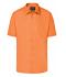 Men Men's Business Shirt Shortsleeve Orange 8391