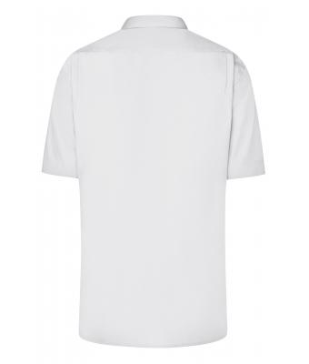 Men Men's Business Shirt Shortsleeve White 8391