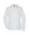 Ladies Ladies' Shirt Slim Fit White 8392