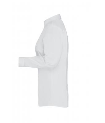 Damen Ladies`Shirt Slim Fit White 8392