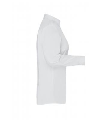 Damen Ladies`Shirt Slim Fit White 8392