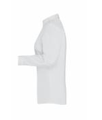 Dames Ladies`Shirt Slim Fit Wit 8392