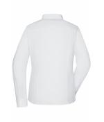Dames Ladies`Shirt Slim Fit Wit 8392