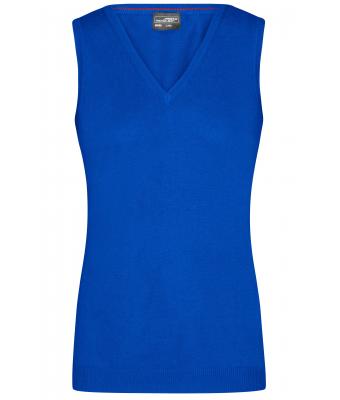 Dames Ladies' V-Neck Pullunder Royal 8057