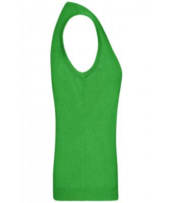 Dames Ladies' V-Neck Pullunder Groen 8057