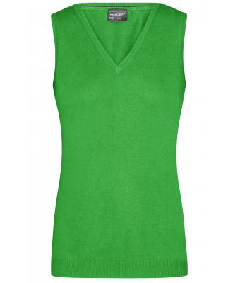 Dames Ladies' V-Neck Pullunder Groen 8057