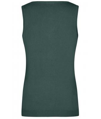 Dames Ladies' V-Neck Pullunder Bosgroen 8057