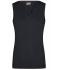 Damen Ladies' V-Neck Pullunder Black 8057