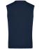 Men Men's V-Neck Pullunder Navy 8058