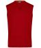 Men Men's V-Neck Pullunder Bordeaux 8058