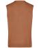 Heren Men's V-Neck Pullunder Kameel 8058