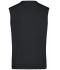 Heren Men's V-Neck Pullunder Zwart 8058