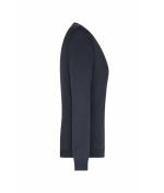 Ladies Ladies' V-Neck Pullover Black 8059