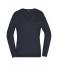 Ladies Ladies' V-Neck Pullover Black 8059