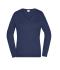 Damen Ladies' V-Neck Pullover Navy 8059