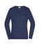 Dames Ladies' V-Neck Pullover Navy 8059