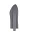 Damen Ladies' V-Neck Pullover Grey-heather 8059