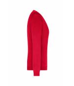 Ladies Ladies' V-Neck Pullover Red 8059