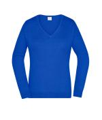 Ladies Ladies' V-Neck Pullover Royal 8059