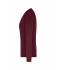 Dames Ladies' V-Neck Pullover Bordeaux 8059