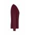 Damen Ladies' V-Neck Pullover Bordeaux 8059