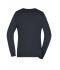 Damen Ladies' V-Neck Pullover Black 8059