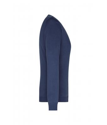 Femme Pull col V femme Marine 8059