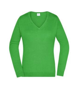 Femme Pull Col V Femme Vert Daiber