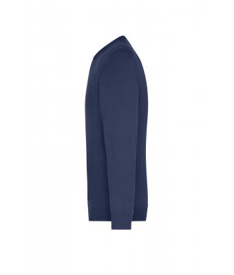 Heren Men's V-Neck Pullover Navy 8060