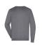 Men Men's V-Neck Pullover Grey-heather 8060