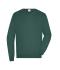 Men Men's V-Neck Pullover Forest-green 8060