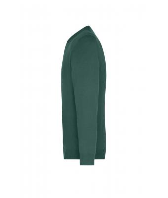 Heren Men's V-Neck Pullover Bosgroen 8060