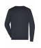 Herren Men's V-Neck Pullover Black 8060