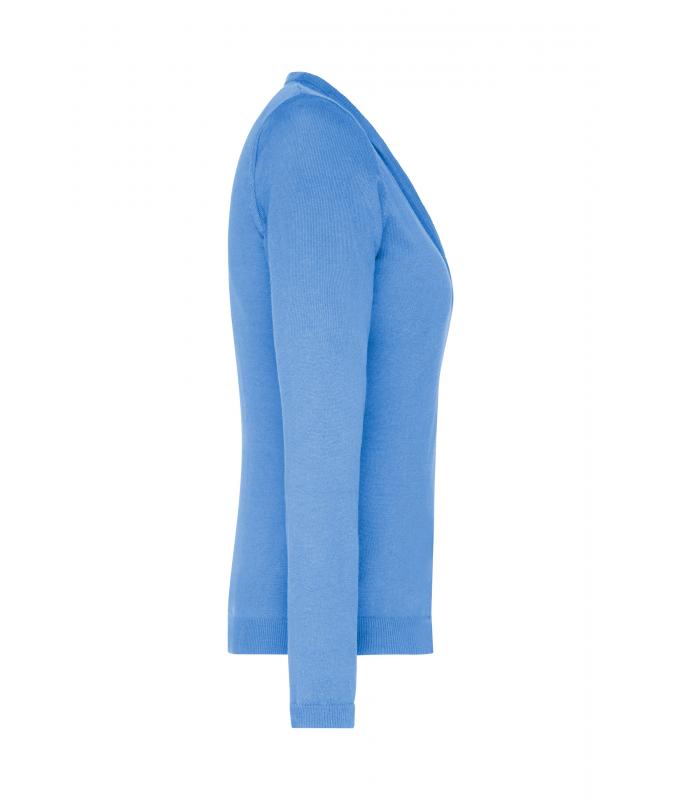 Femme Cardigan femme Bleu-glacier 8061
