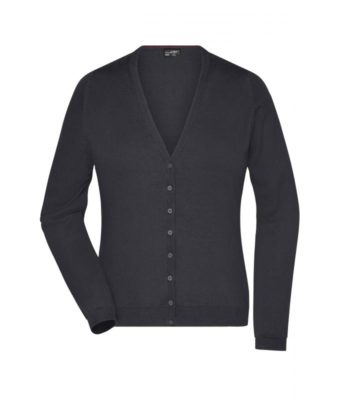 Femme Cardigan femme Noir 8061