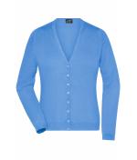 Femme Cardigan femme Bleu-glacier 8061