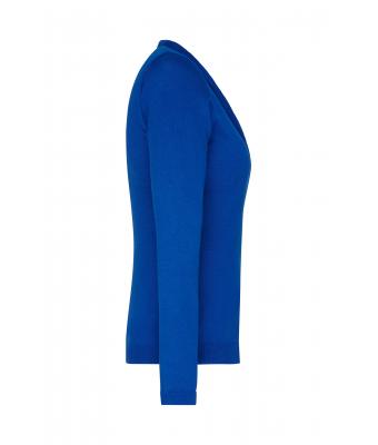 Dames Ladies' V-Neck Cardigan Royal 8061