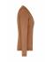Dames Ladies' V-Neck Cardigan Kameel 8061