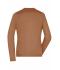 Dames Ladies' V-Neck Cardigan Kameel 8061