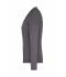 Dames Ladies' V-Neck Cardigan Antraciet-melange 8061