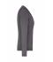 Dames Ladies' V-Neck Cardigan Antraciet-melange 8061
