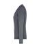 Dames Ladies' V-Neck Cardigan Heather-grijs 8061