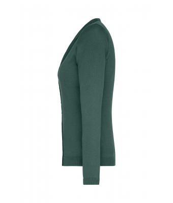 Dames Ladies' V-Neck Cardigan Bosgroen 8061
