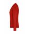 Dames Ladies' V-Neck Cardigan Bordeaux 8061