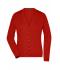 Dames Ladies' V-Neck Cardigan Bordeaux 8061