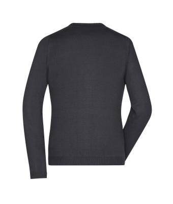 Damen Ladies' V-Neck Cardigan Black 8061