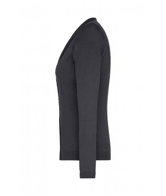 Dames Ladies' V-Neck Cardigan Zwart 8061