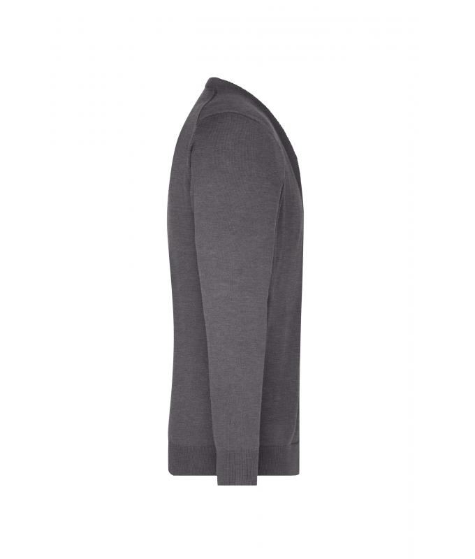 Homme Cardigan homme Anthracite-mélange 8062