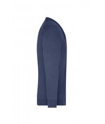 Heren Men's V-Neck Cardigan Navy 8062
