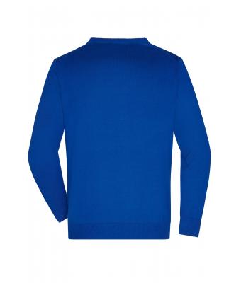 Heren Men's V-Neck Cardigan Royal 8062